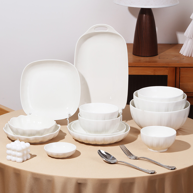 Luxury Gift Set - SOLECASA Ins Style Ceramics White Porcelain