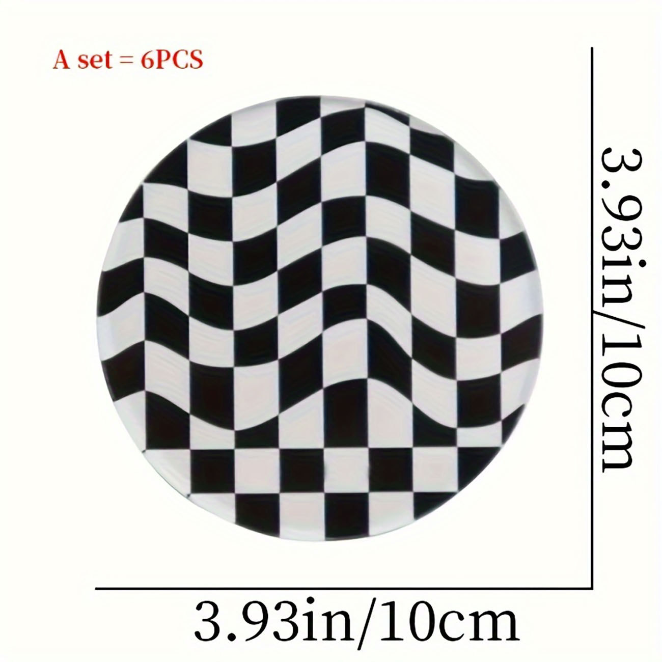 6 Pieces - Wooden Coasters, An - đánh giá và giá Marble Coaster Set