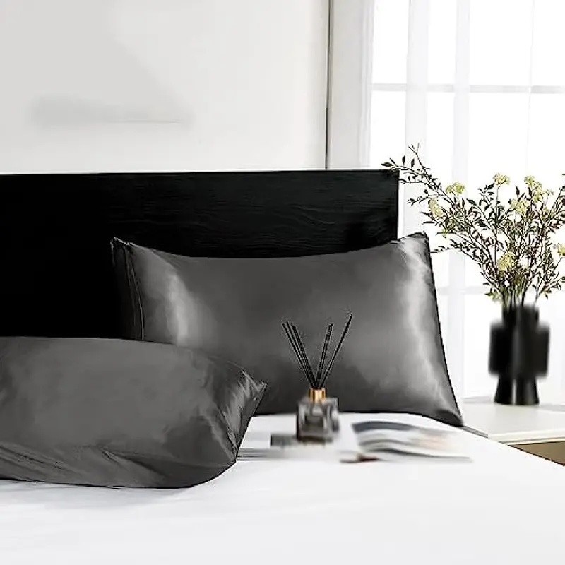 1/2pcs Satin Silk Pillowcase f - đánh giá và giá Silk Pillowcase