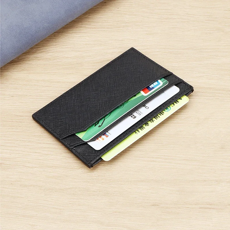 Busine Sle Card Holder Wallet  - đánh giá và giá Leather Wallet Men
