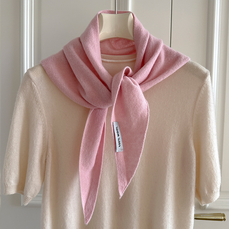 Knitted Scarf Women 100% Wool  - đánh giá và giá Cashmere Scarf