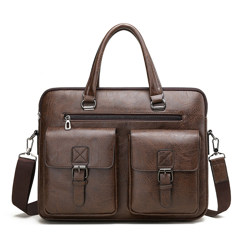 Luxury Brand Man Business Brie - đánh giá và giá Leather Briefcase