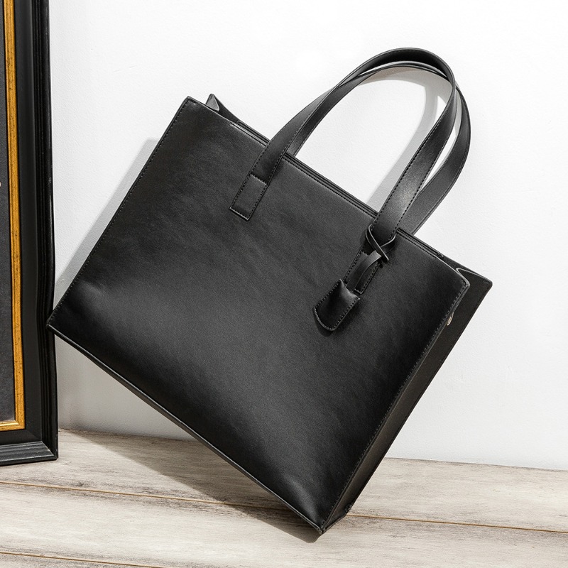 2026 New Men's Handbag With Sh - đánh giá và giá Leather Briefcase