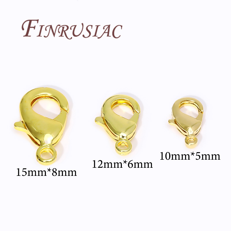 18K Gold Plated Lobster Clasps - đánh giá và giá Gold Plated Jewelry