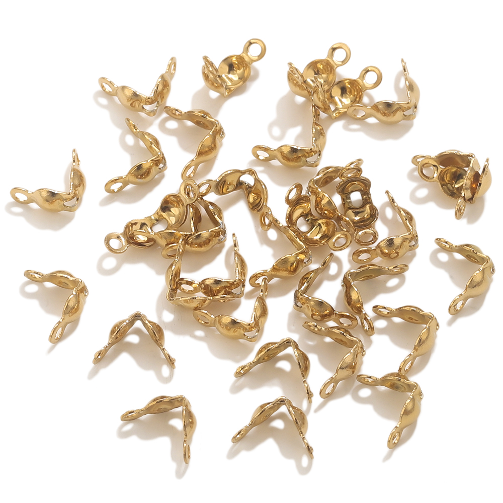 50pcs PVD Gold Plated Stainles - đánh giá và giá Gold Plated Jewelry