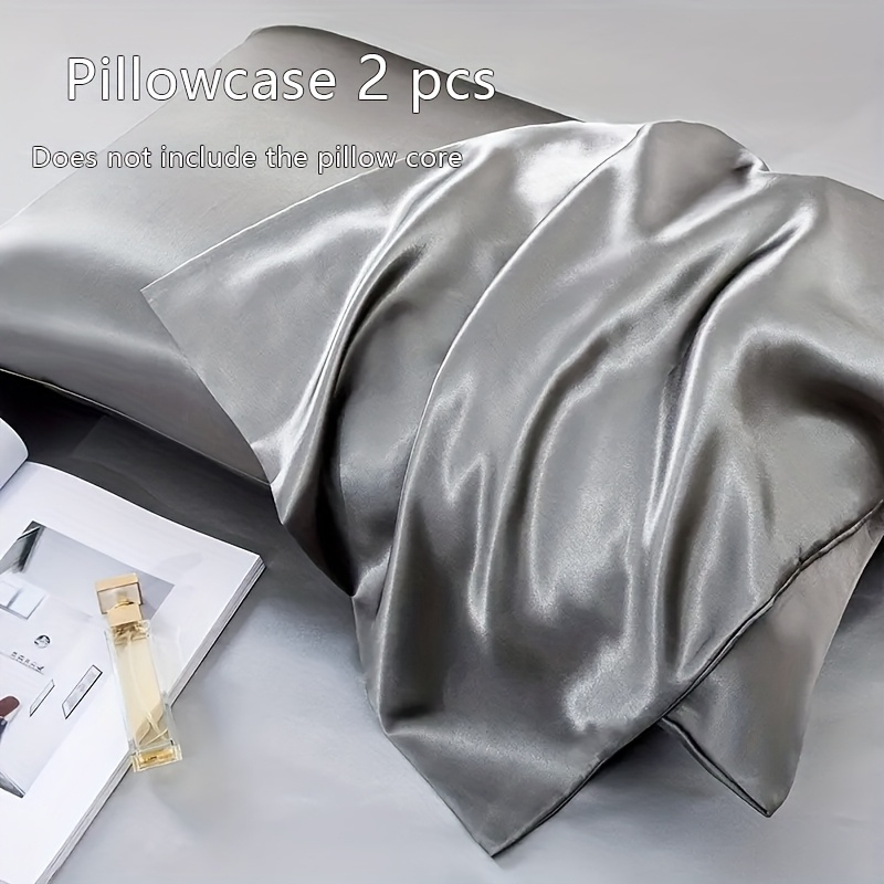 2-Piece Satin Pillowcase Set S - đánh giá và giá Silk Pillowcase