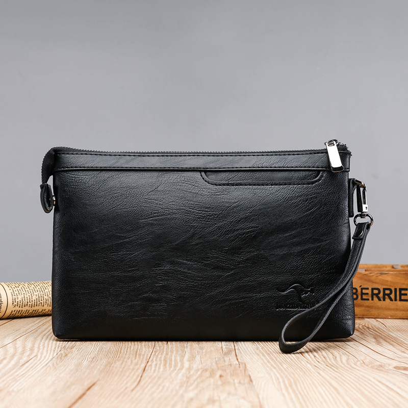 Brand Design Men Envelope Clut - đánh giá và giá Leather Wallet Men