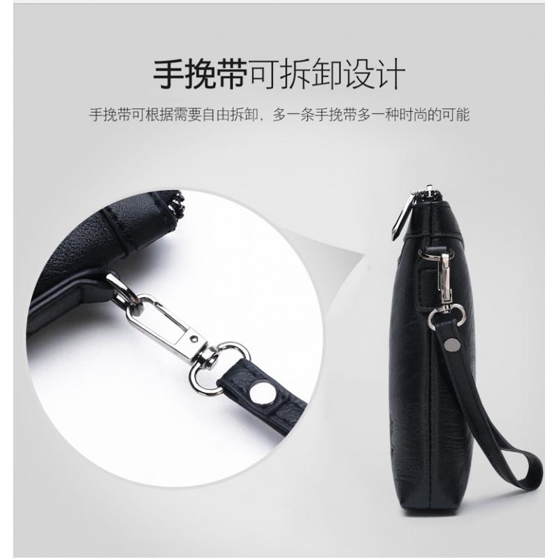 Brand Design Men Envelope Clut - đánh giá và giá Leather Wallet Men