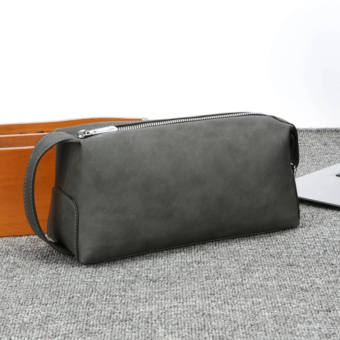 Men's Pu Leather Toiletry Bag, - đánh giá và giá Travel Luggage Set