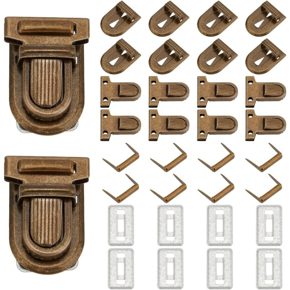 10 Sets Iron Purse Push Locks  - đánh giá và giá Leather Briefcase